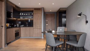 Marriott Executive Apartments Johannesburg - Melrose Arch Commercial Properties - Apartment Kitchen